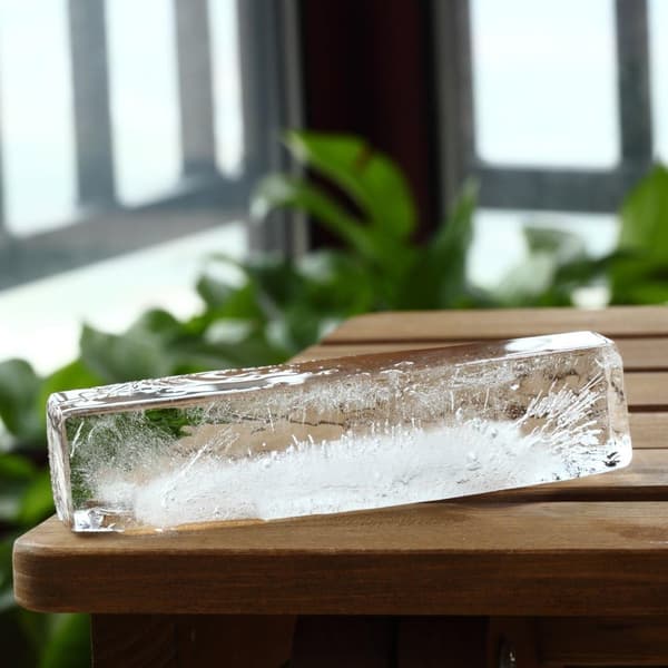 Stor isterningform i silikone til cookie dough, velegnet til whisky; Collins isterningform også velegnet til smørforme; 2-pak.