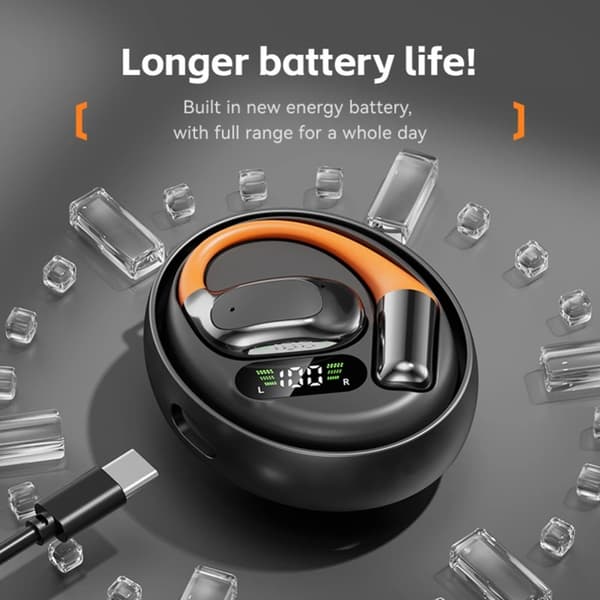 144 sprog oversættelse oversætter smart oversætter headset Bluetooth realtid - sort sort