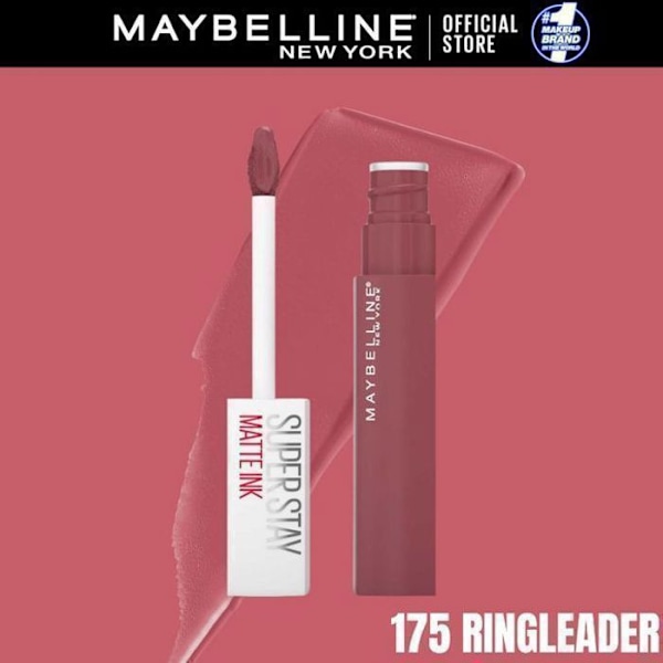 MAYBELLINE - Maybelline Superstay 24 Matte Ink Lipstick 170 Initiator 5ml Modig och matt.