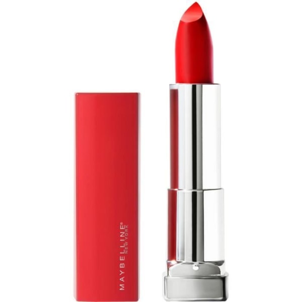 Maybelline RAL CS MFA BLfr-it-nl 382 RED FOR M, Red, Red For Me, #af262d, Matt, 22 mm, 56 mm