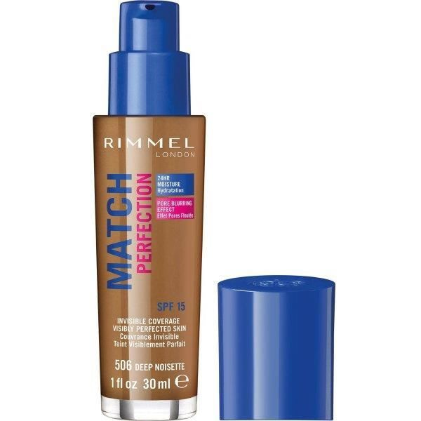 Rimmel - Match Perfection Foundation - Deep Hazelnut 506 - 30ml Rimmel