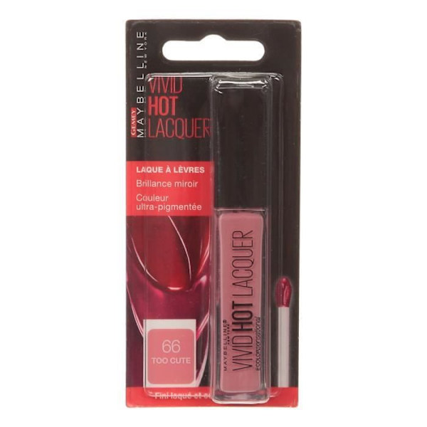 MAYBELLINE Hot Lacquer Lipstick - Old Rose 66 Too Cute Gammelrosa