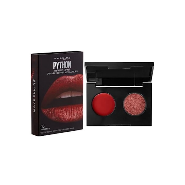 Maybelline Passionate Python Metallic Lip Kit #05