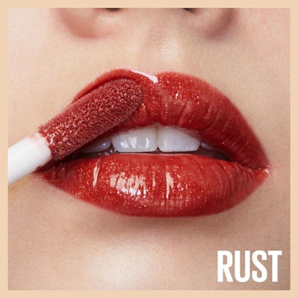Gloss - MAYBELLINE NEW YORK - Lifter - Hydrator og plumpende effekt - 017 Copper - Rose Lyserød
