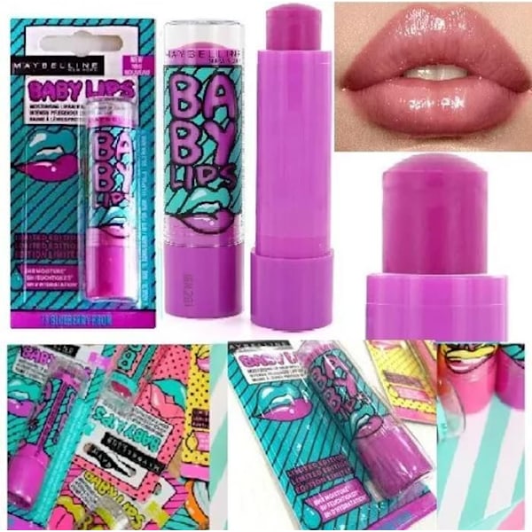 Baby Lips Huulivoide Suojavaikutuksella Gemey Maybelline 18 Blueberry Boom