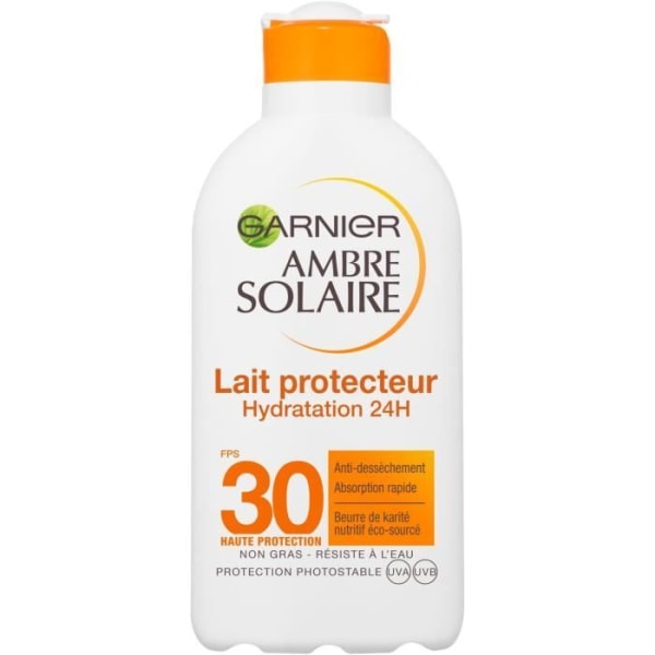 Garnier Ambre Solaire Protective Milk 24h Hydration SPF30 200ml