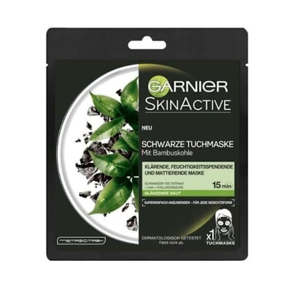 GARNIER SKINACTIVE MASCARILLA KASVOHOITO BAMBU CARBON