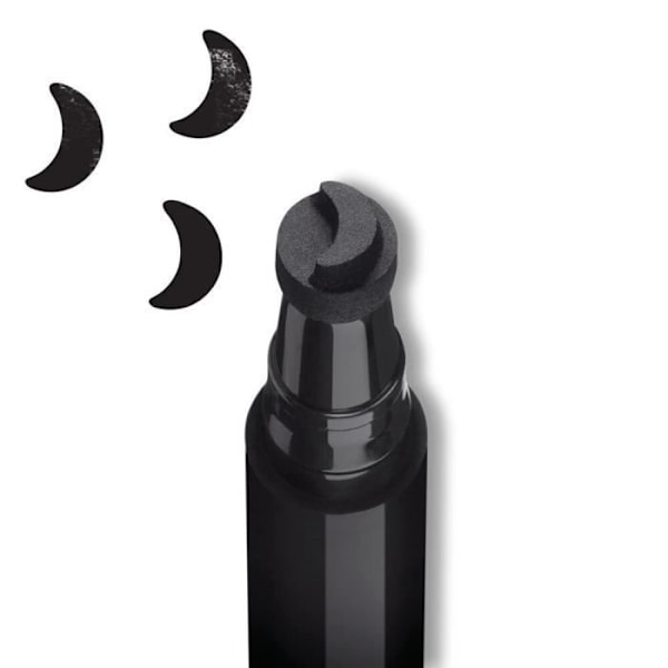 Tattoo Liner - RIMMEL - Ink Me Stamp Tattoo - 04 musta - Tatuointileima - Vedenpitävä: Ei Svart