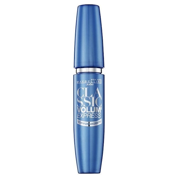 Maybelline New York Classic Volum' Express Black Mascara för Boost och Volym med Inertia Brush och Pro-Keratin Black 1 x 10 ml