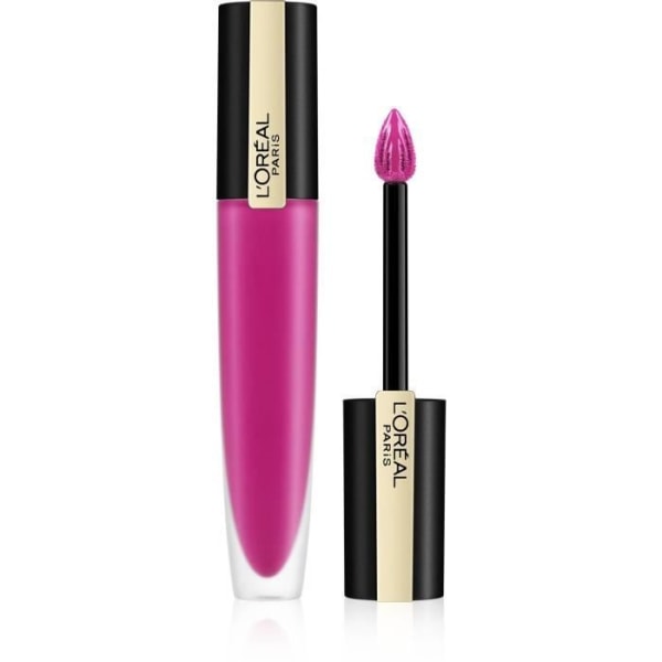L'Oréal Paris - Matte Liquid Lipstick - Signature Red - Shade: I speak up, Fuchsia (106) - 7 ml