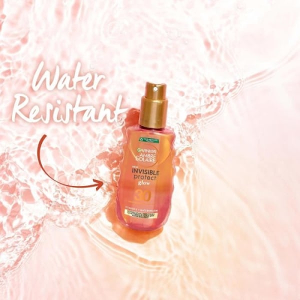 Solbeskyttelsesspray - Garnier - Invisible Glow - SPF 30 - 150ml - Vandmelon