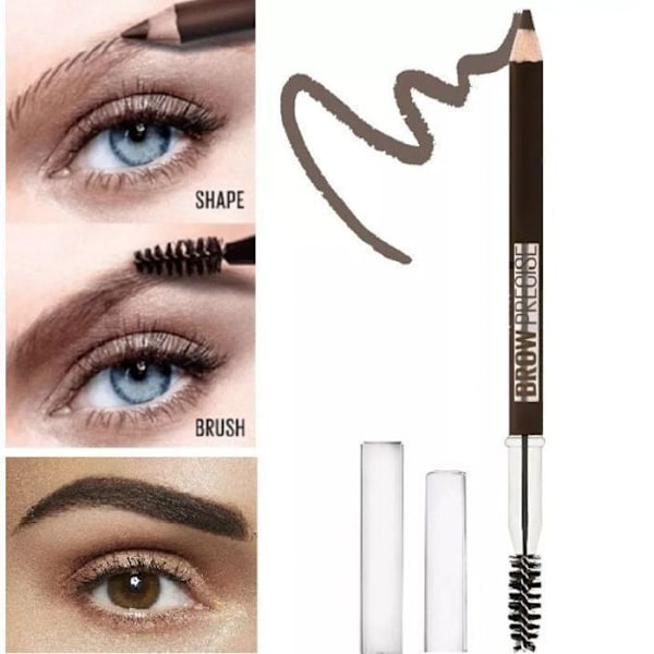 GEMEY MAYBELLINE Jade - Master Shape Ögonbrynspenna - mörkbrun KASTANJ