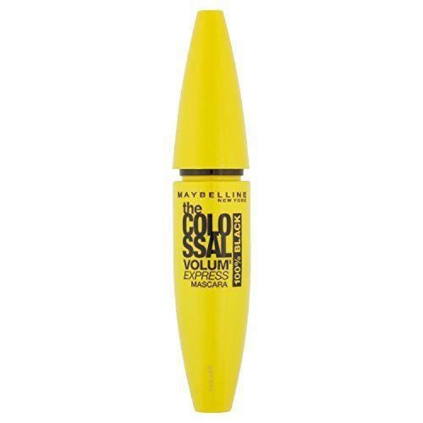 Mascara - Maybelline - The Colossal Go - 100 % sort - Kolossal volumen - Kollagen 100 % svart