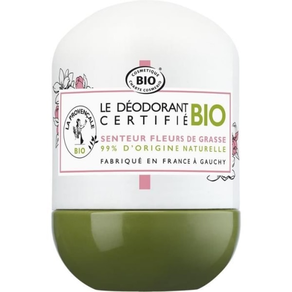 Mild deodorant gräsblomdoft LA PROVENCALE ORGANIC - 50 ml