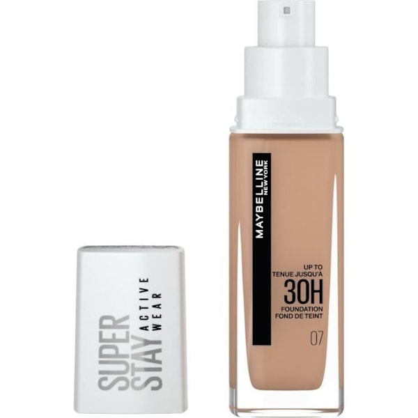 Fond de Teint Superstay 30H MAYBELLINE NEW YORK - Nro 07 Nude Classique - 30 ml Nøgen Klassisk