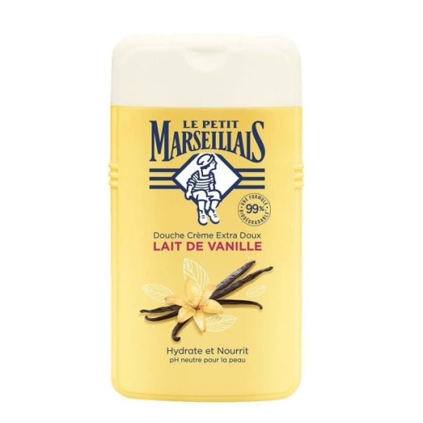 Le Petit Marseillais Duschcreme Extra Mild Vaniljmjölk 250ml