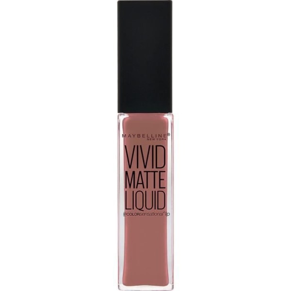 GEMEY MAYBELLINE Färg Sensationell Vivid Matte Liquid Lipstick 02 Grå