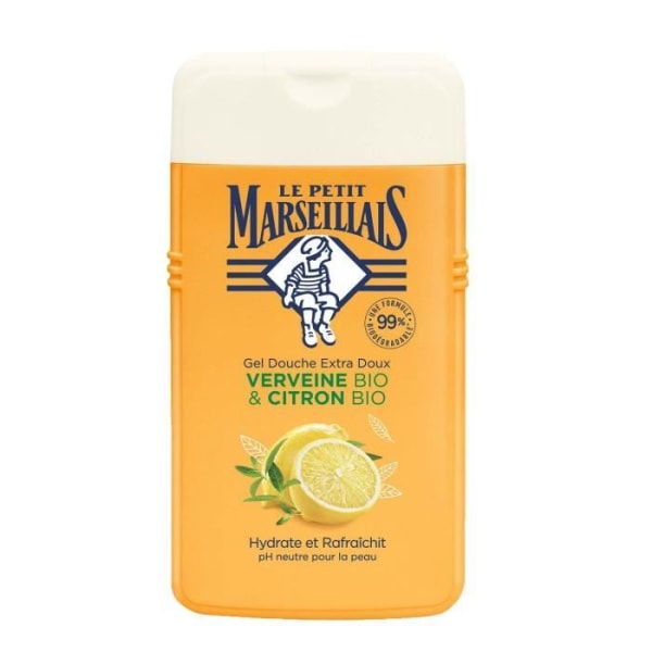 Le Petit Marseillais Extra Gentle Shower Gel Organisk Verbena &amp; Citron 250ml
