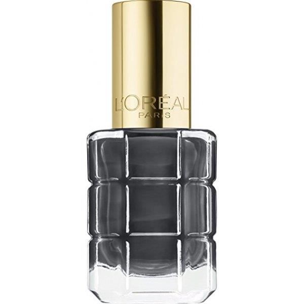 Nagellack - L'Oréal - COLOR RICHE - 672 Decadent Grey - Enkel applicering - Naggad borste Dekadent grå