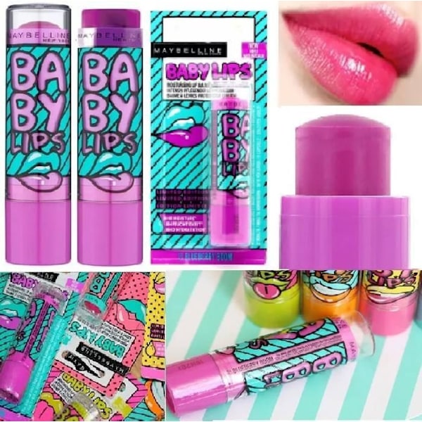 Baby Lips Huulivoide Suojavaikutuksella Gemey Maybelline 18 Blueberry Boom