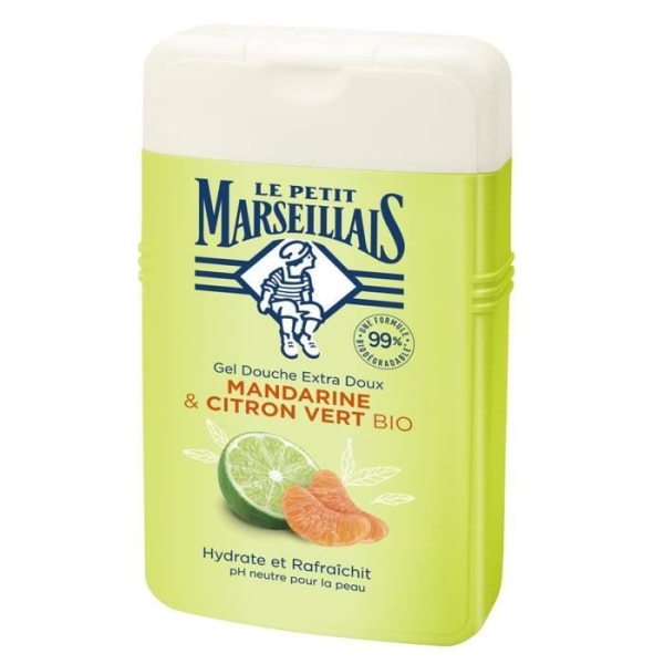 Le Petit Marseillais Extra Gentle Shower Gel Mandarin och Lime 250ml
