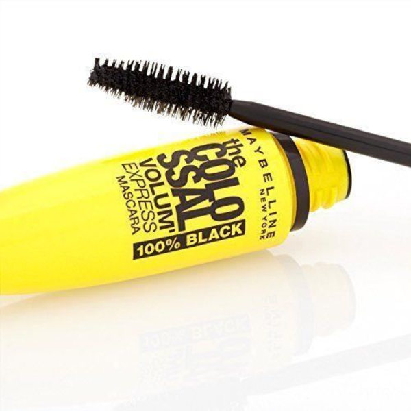 Ripsiväri - Maybelline - The Colossal Go - 100% musta - Colossal Volume - Kollageeni 100 % svart
