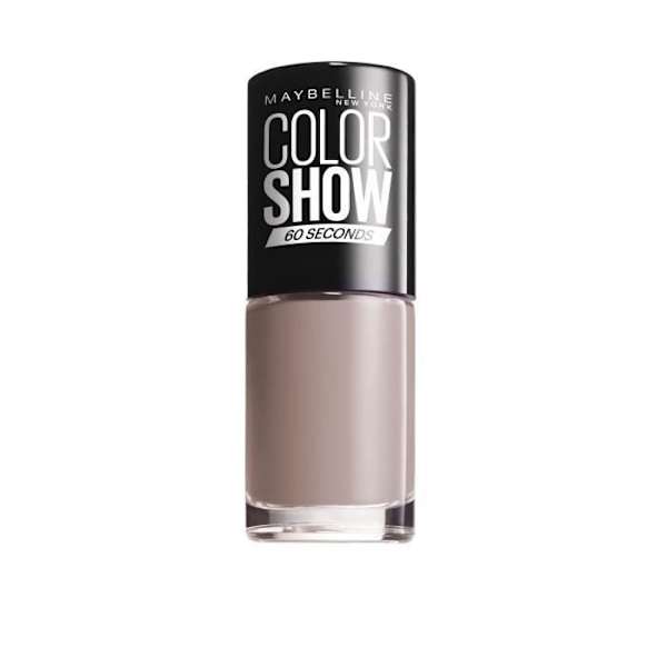 Neglelak - Maybelline - Color Show 60 Sekunder 328 - Grå - Glitrende lim - Hurtig torkning