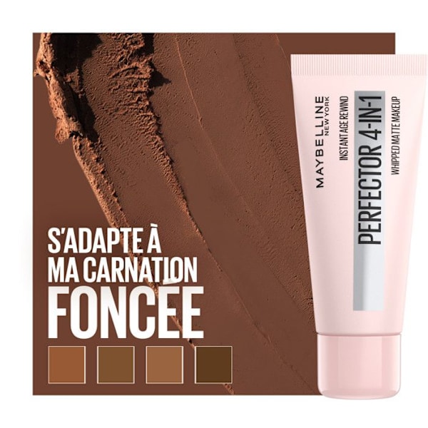 4-i-1 Mattifying Foundation MAYBELLINE NEW YORK Instant Anti Age Perfector 4-i-1 mat - 05 Deep / Dark 05 DYB / Mørk