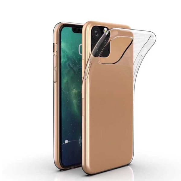 2-pak iPhone 12 / iPhone 12 PRO Cover Silikonecover Transparent TPU