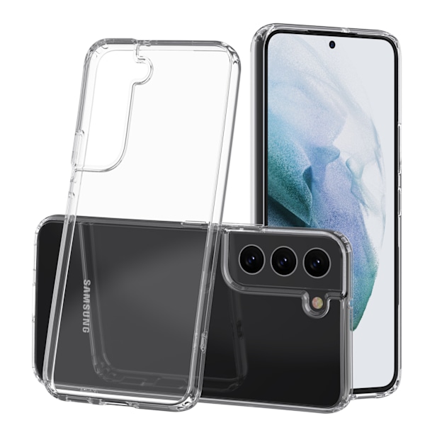 2-Pak Samsung Galaxy S21 Cover - Gennemsigtigt Ekstra Beskyttende