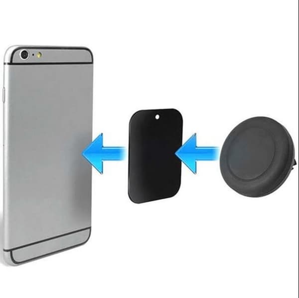 2-pak MAGNETISK MOBILHOLDER / VENT MOUNT / 360° / Passer til Ventilator