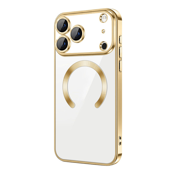 iPhone 18 Pro Max Skal – Metallic Magnetiskt Skal - Guld