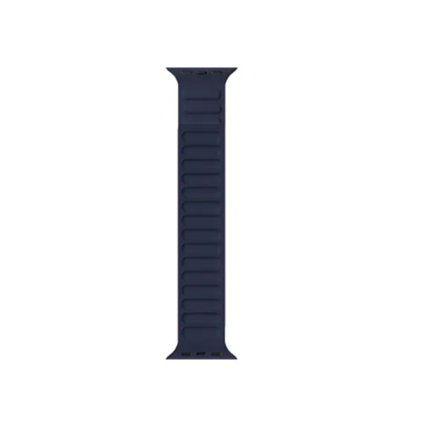 Läderarmband i Äkta Läder - Elegant & Hållbart - Till Apple Watch 38mm/40mm/41mm - Röd Röd