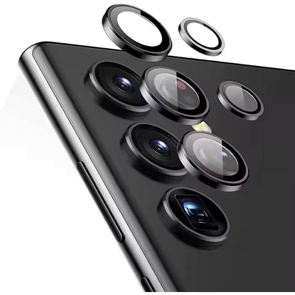 2-Pack Samsung Galaxy S25 ULTRA - Linsskydd / Kameraskydd i Härdat Glas