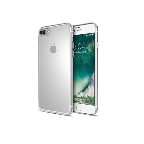 iPhone 7 / 8 Plus Skal - Transparent i silikon