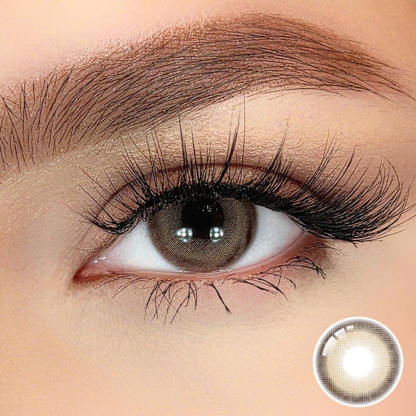 Färgade Linser – Miko Series – 12 Månader - Crystal Brown