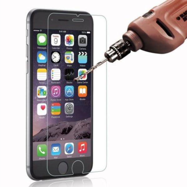 iPhone 7 PLUS karkaistu lasi näytönsuoja - 2 PACK
