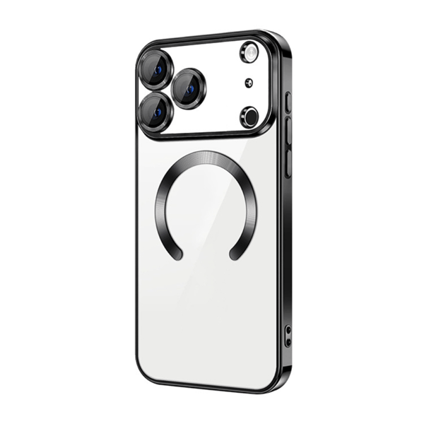 iPhone 18 Pro Max Skal – Metallic Magnetiskt Skal - Svart