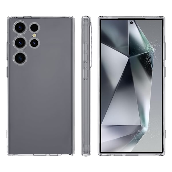 Samsung Galaxy S24 PLUS Läpinäkyvä Silikonikuori - Kirkas & Puhdas