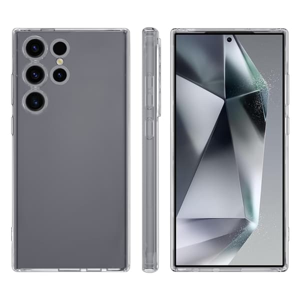 Samsung S24 PLUS Kuori Läpinäkyvä Silikoni