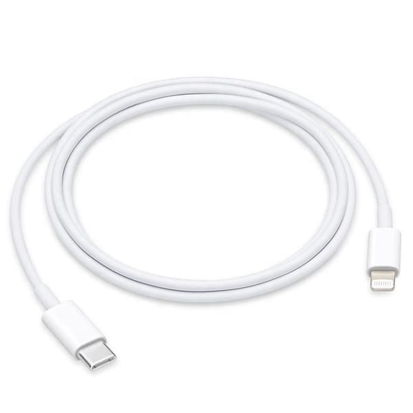 2-pack iPhone-laturi USB-C–Lightning-kaapeli 2 m – valkoinen