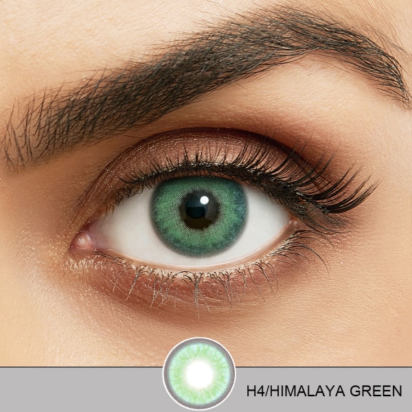Värilliset linssit - Himalaya-sarja - 12 kuukautta - Himalaya Green Himalaya Green