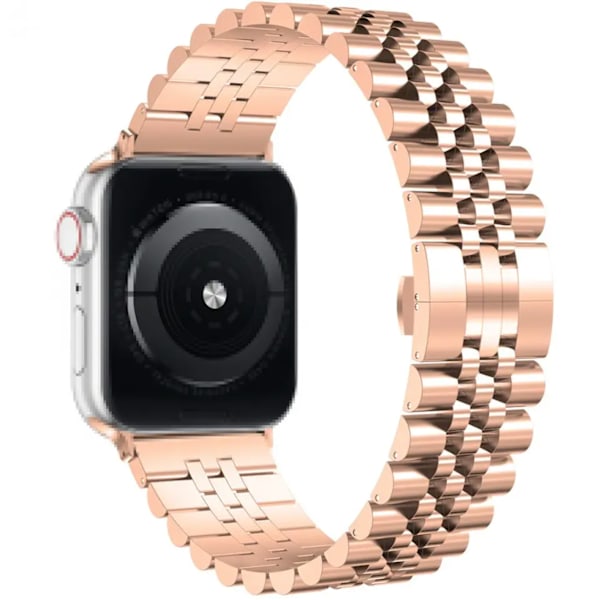 Stainless Steel Royal Bracelet - Elegant & Stilig - Till Apple Watch 42mm/44mm/45mm/46mm/49mm - Guld Guld