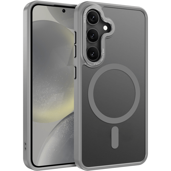Samsung A37 Cover Magnetisk Frostet Cover – GRÅ
