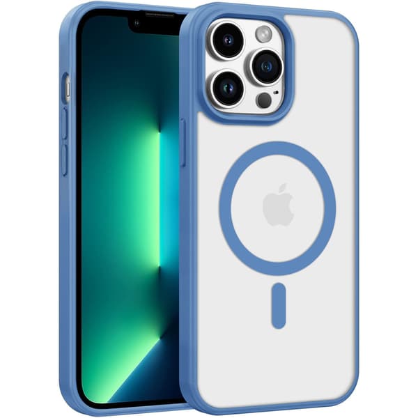 iPhone 14 Pro Max Cover MagSafe Color Clear - Lyseblå Ljusblå