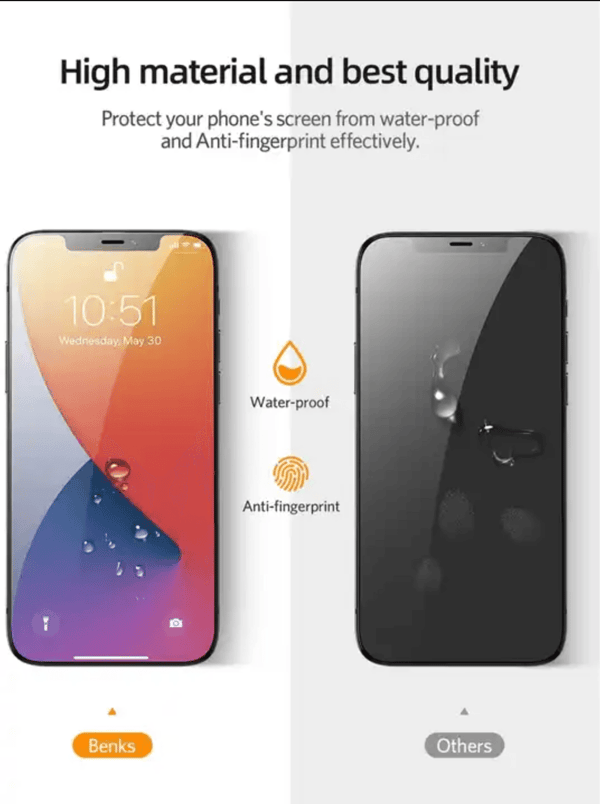 iPhone 16 PRO Näytönsuoja Privacy karkaistua lasia