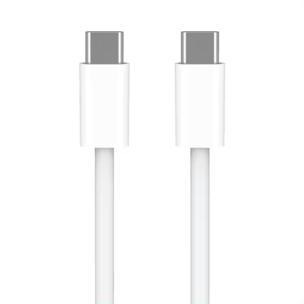 Samsung S21 PLUS Hurtigoplader 2 METER - USB-C til USB-C - HVID hvid