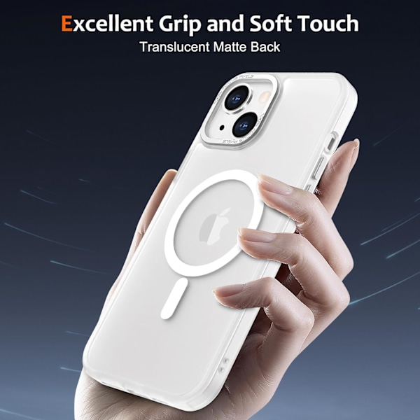 iPhone 15 Pro Max skal - Magsafe Matt Slimmat & Skyddande - Mörkblå mörkblå