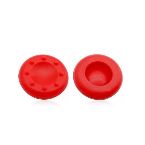 Peukalonkahva - Liipaisimet - Silicone Protection PS4 & Xbox 360 - 3 PACK (6 kpl) Röd