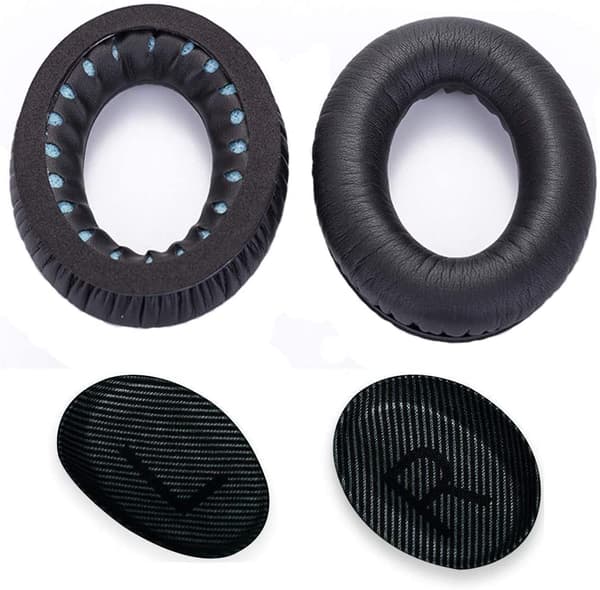 Korvatyynyt Bose QuietComfort 35 - QC35 Cushion Kit - MUSTA
